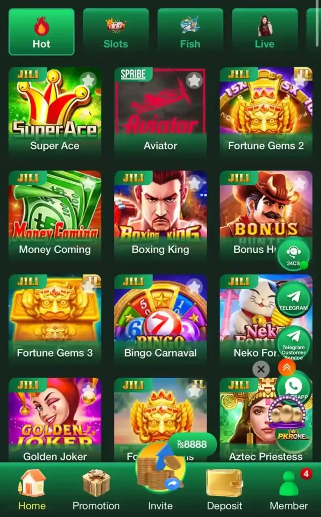 PKR one Game